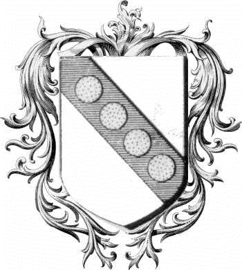 Coat of arms of family Romelin