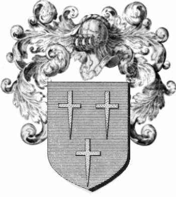Coat of arms of family Tertree