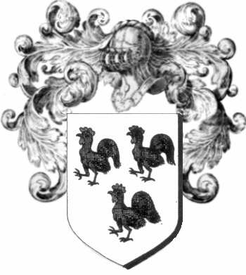 Coat of arms of family Tirecoq