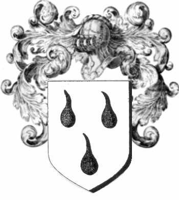 Coat of arms of family Toublanc