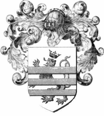 Coat of arms of family Trancard