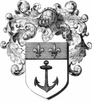 Coat of arms of family Trouin