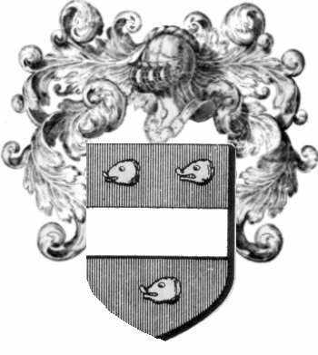 Coat of arms of family De Villeblanche