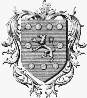 Coat of arms of family Belleu