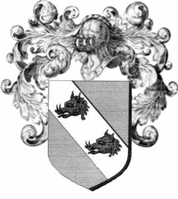 Coat of arms of family De Vossey