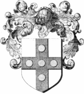 Coat of arms of family Blavon