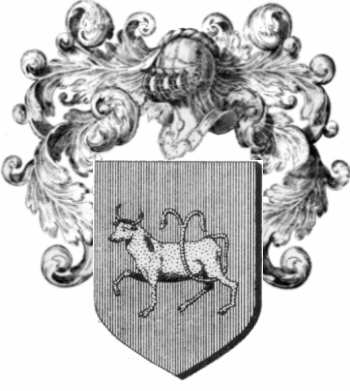 Escudo de la familia Boeuf