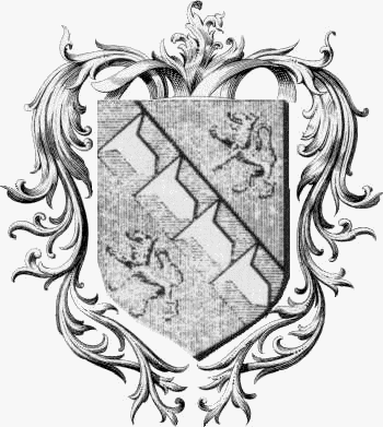 Coat of arms of family Borrel