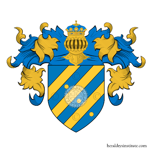 Coat of arms of family Razzano