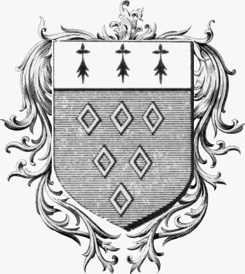 Coat of arms of family Brexin