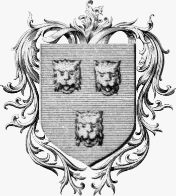 Coat of arms of family Anzeray