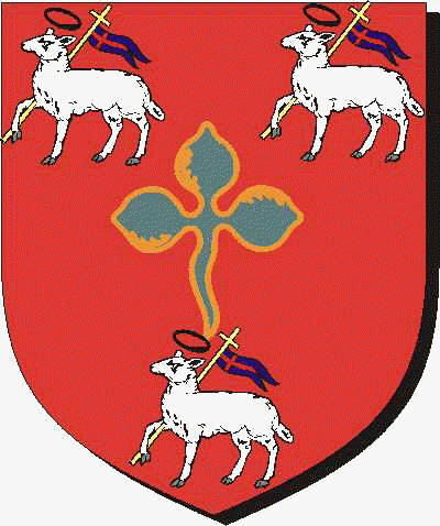 Coat of arms of family Rowe - ref:45835