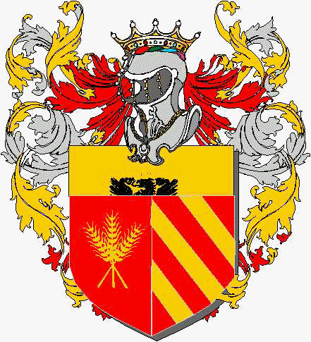 Coat of arms of family Trioschi