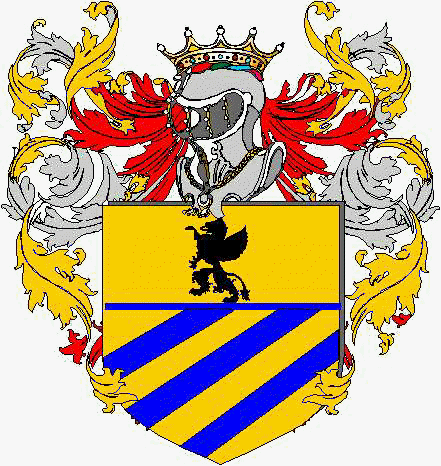 Escudo de la familia Mancassola Pusterla