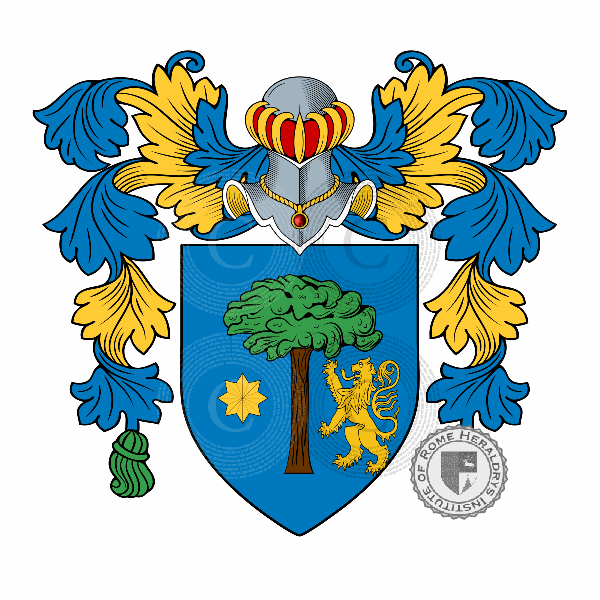 Coat of arms of family Costantino   ref: 46983