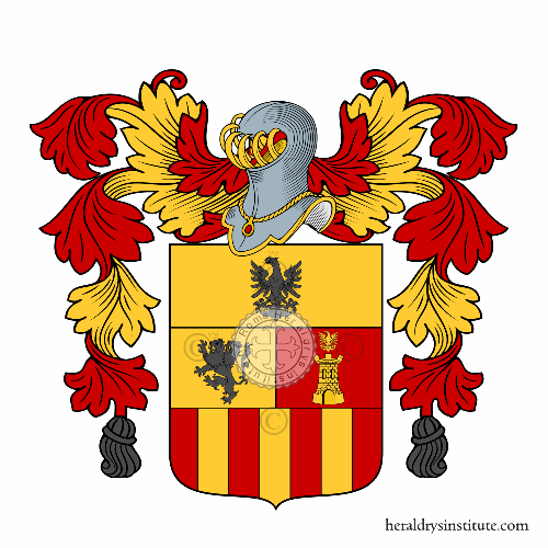 Coat of arms of family Curti   ref: 47067