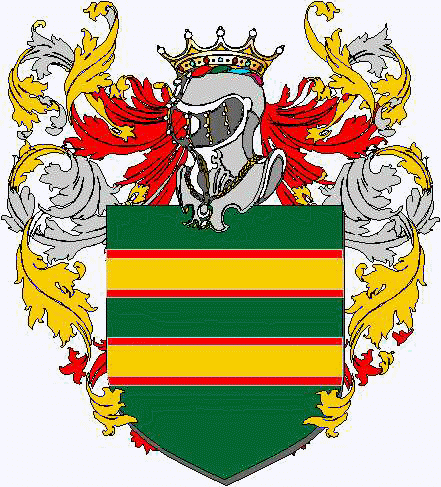 Coat of arms of family Astesiano