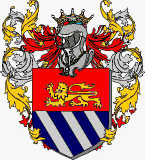 Coat of arms of family Guzzoni Degli Ancarani
