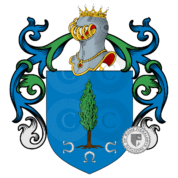 Coat of arms of family Fabbro