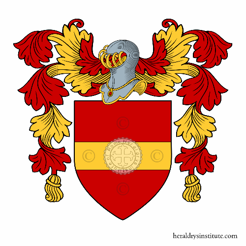 Coat of arms of family Checchin   ref: 47826