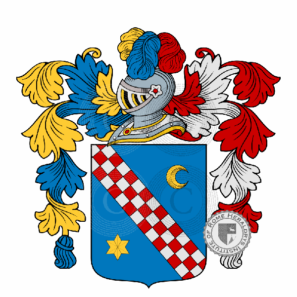 Coat of arms of family Elia   ref: 48481