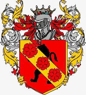 Coat of arms of family Borboni Del Monte