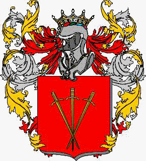 Escudo de la familia Malaspina Torello D'Aragona Scotti