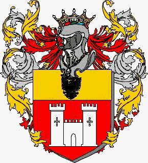 Coat of arms of family Cacciafume