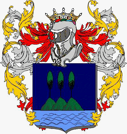 Coat of arms of family Marattini Monsignani
