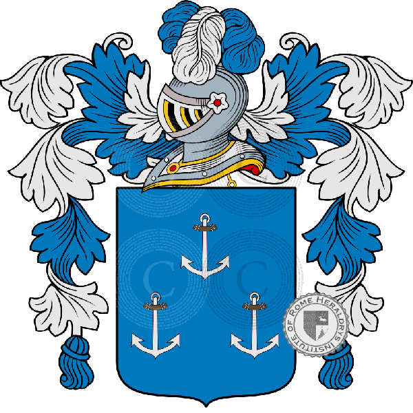Escudo de la familia Lencioni   ref: 50154