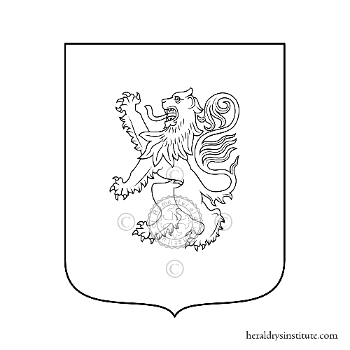Coat of arms of family CUZZI ref: 50507