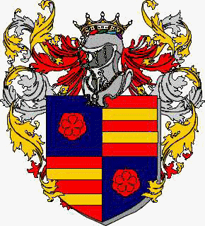 Coat of arms of family Calegaro