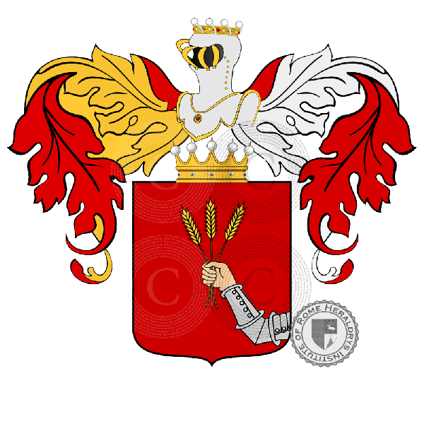 Coat of arms of family Calisse