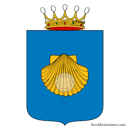 Coat of arms of family Fabrizio