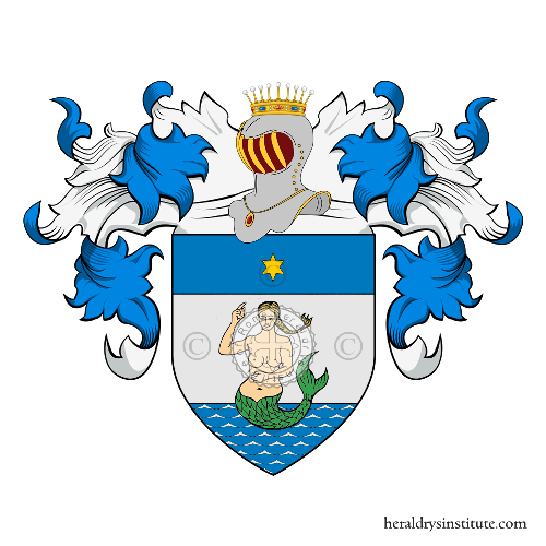 Coat of arms of family AMARI ref: 51896