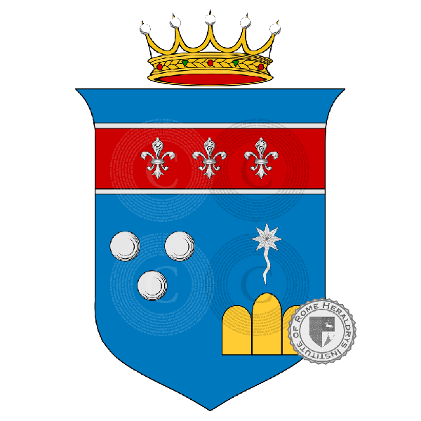 Wappen der Familie Abati, Abbati