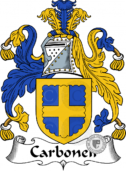 Coat of arms of family CARBO ref: 54400