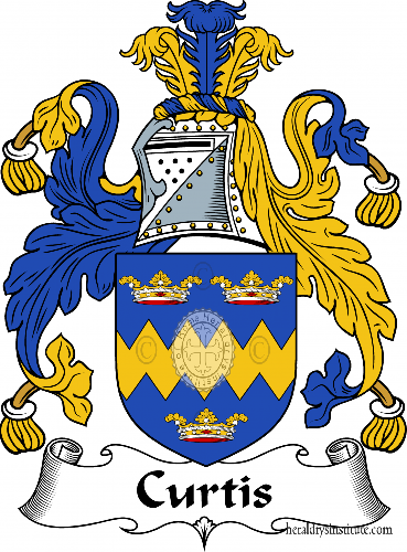 Wappen der Familie CURTIS ref: 54584