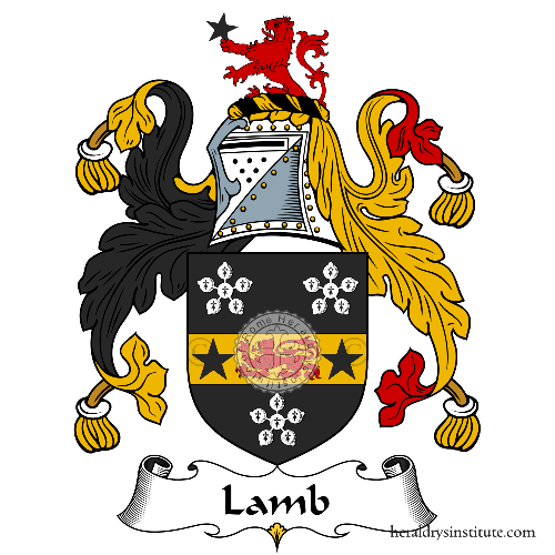 Coat of arms of family Lamb