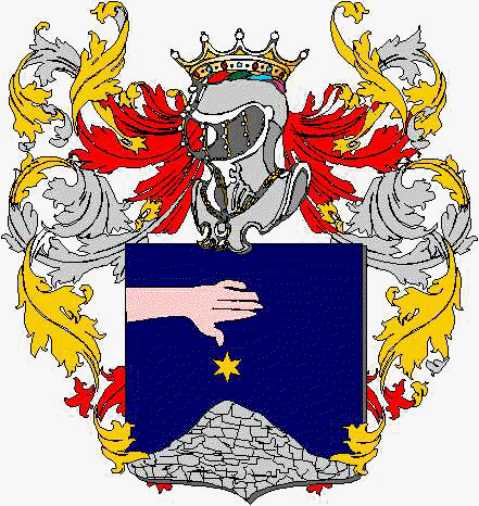 Escudo de la familia Mangili Curti