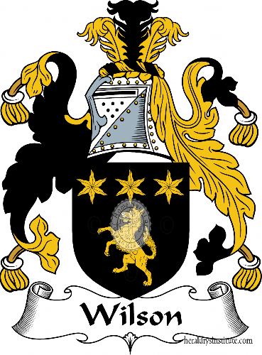 Wilson Irish Coat of Arms Sgian Dubh 