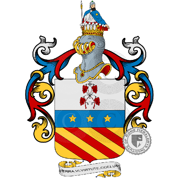 Coat of arms of family Viani, Viana, Viano