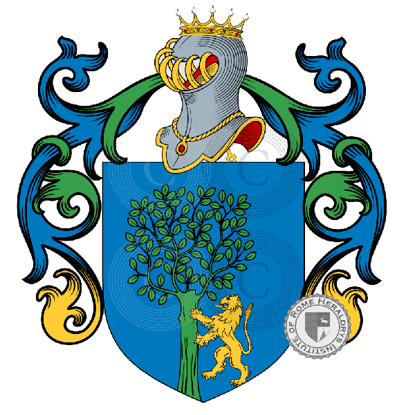 Coat of arms of family Boschetto