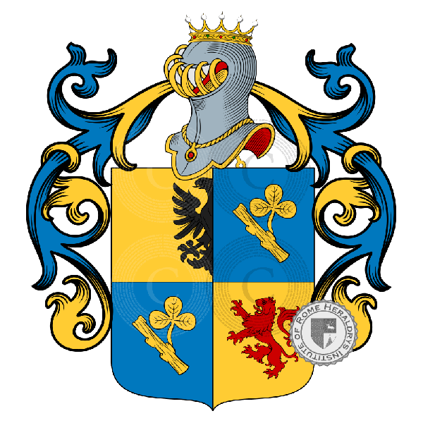 Wappen der Familie Martena di Burmania
