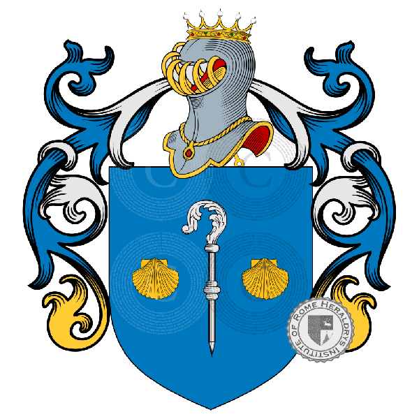 Escudo de la familia Cecchini   ref: 57822