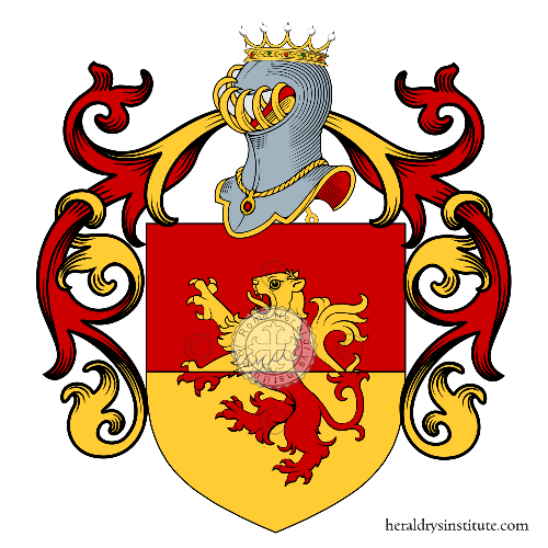 Coat of arms of family Russo