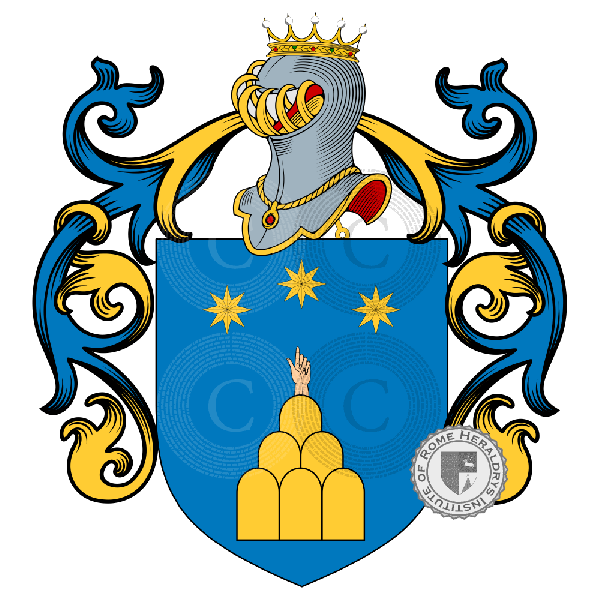 Coat of arms of family Franceschi