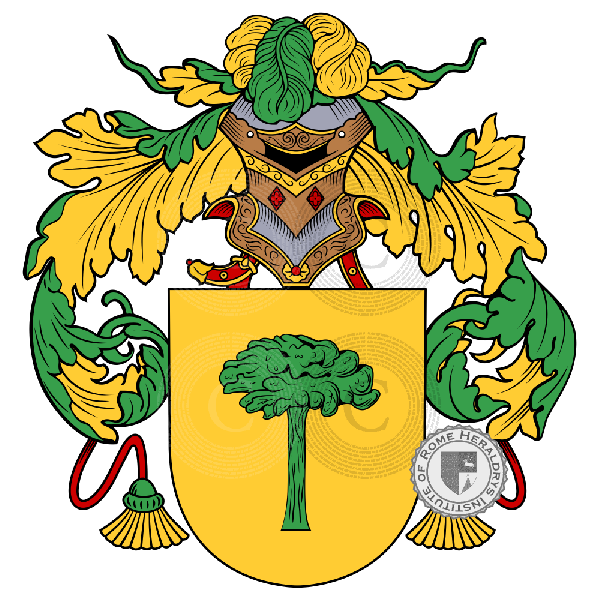 Wappen der Familie Arbia