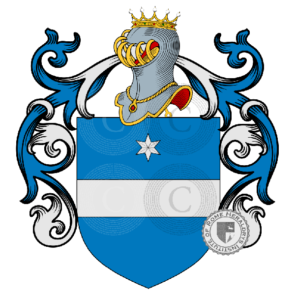 Coat of arms of family Iacomoni, De Jacomo