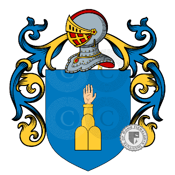 Coat of arms of family Deotto